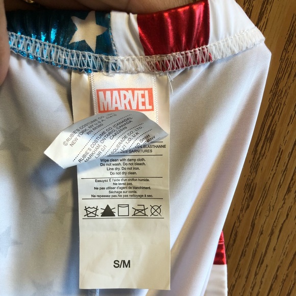 Marvel leggings Size S, M Perfect 4th July Pants - Picture 5 of 7